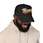 Texas Trucker Hat Vintage Retro Texas Sunset Foam Trucker Cap Western Cowboy Snapback Hat