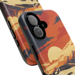 Retro Sunset Countach phone case | Sports car tough cover