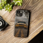 Camaro Z28 Phone Case, Gold 77 Foggy Country Road Cover