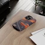 Datsun 240Z Classic JDM Sports Car Sunset Art Tough Phone Case