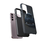 1969 Camaro SS Black Overhead Tough Phone Case Cover Gift Art