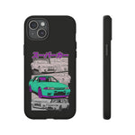 R32 Skyline GT-R Manga Style JDM Tough Phone Case Cover Gift