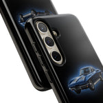 1963 Sting Ray Blue Glow Tough Phone Case Cover Gift Art