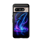 Neon Holographic Whale Phone Case | Tough Case