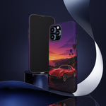 Red C3 Coastal Sunset Phone Case Classic Car Tough Case