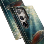 Salmon River Fishing Phone Case, Sunlit Current Cover