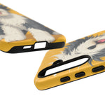 Sheepdog Hair Flip Phone Case Funny Dog Lover Gift