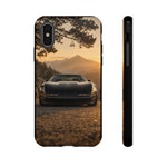 C4 ZR1 Corvette Phone Case, Black Misty Mountain Pass Cover