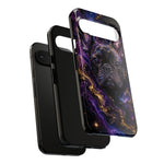French Bulldog Galaxy Marble Art Tough Phone Case