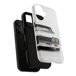 White Impala Phone Case, Classic 64 Lowrider Style Cover, Gift for Guys