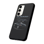 Black S2000 Roadster Collage JDM Tough Phone Case Cover Gift