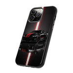 Camaro ZL1 Phone Case, Black Red Racing Stripe Studio Cover, Gift