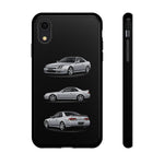 Silver Prelude Sports Coupe Tough Phone Case for JDM Fans