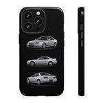 Silver Prelude Sports Coupe Tough Phone Case for JDM Fans