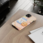Milk Cookie Phone Case Cute Food Kawaii Tough Cover Gift Art
