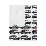 1985 Corolla AE86 Trueno Microfiber Throw Blanket JDM Car Gift