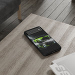 Lime Green 2022 GT500 Phone Case, Smoke Studio Reflection Cover