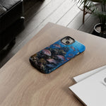 Snapper Reef Phone Case, Sunlit School Ocean Fishing Tough Cover