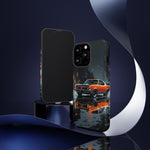 1966 GTO Orange Rainy City Tough Phone Case Cover Gift Art