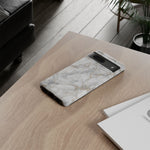 White Marble Pattern Phone Case | Tough Cover