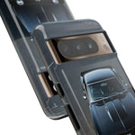 1969 Camaro SS Black Overhead Tough Phone Case Cover Gift Art