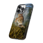 Redfish Strike Phone Case, Grass Flats Fishing Cover for Anglers