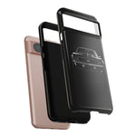 1969 Camaro Black Restomod Front Tough Phone Case Cover Gift