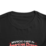 Muscle Cars American Dream Camaro SS Graphic Toddler T-Shirt Patriotic Tee