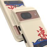 R34 Skyline Red Kanji Minimal Tough Phone Case