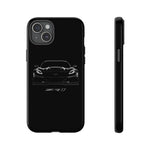 Black C7 ZR1 Phone Case for Chevy Sports Car Enthusiasts