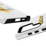 Z06 Corvette Phone Case, Yellow Sketch Reveal Chrome Cover