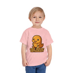 Dino Nugget Enthusiast Funny Toddler Boys Girls T-Shirt Kid Gift