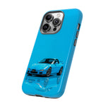 RX-7 Cyan Studio Phone Case Studio Color Match Car Art