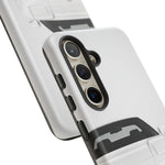 White NSX Phone Case, Retro 90s JDM Supercar Cover, Gift for Car Lovers