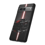 Camaro ZL1 Phone Case, Black Red Racing Stripe Studio Cover, Gift