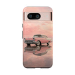 1957 Chevy Bel Air Blush Cream Tough Phone Case for Classic Car Fans