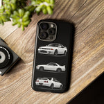 R32 Skyline Phone Case White, Three-View Vector Cover, Gift GTR Fans