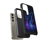 Neon Holographic Whale Phone Case | Tough Case