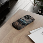 C2 1965 Sting Ray Phone Case, Silver Blue Tough Cover