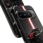 Camaro ZL1 Phone Case, Black Red Racing Stripe Studio Cover, Gift