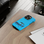 RX-7 Cyan Studio Phone Case Studio Color Match Car Art