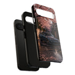 Cherry Blossom Street Scene R34 Skyline GTR Tough Case | Car Photo Cover