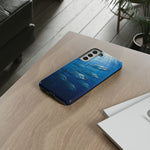 Amberjack School Phone Case, Open Water Sunlight Tough Cover