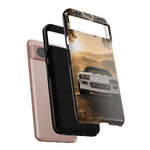 Camaro IROC-Z Phone Case, White 88 Foggy Country Road Cover