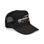 K5 Blazer Foam Trucker Hat – Classic Off Road SUV Silhouette Snapback Mesh Cap Retro Chevy Truck Style