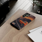 Datsun 240Z Classic JDM Sports Car Sunset Art Tough Phone Case