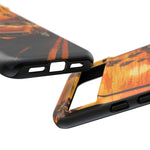 Orange Corvette C3 Stingray Sunset Palms Phone Case