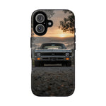 68 Nova SS Phone Case, Silver Muscle Car Misty Dawn Gravel Road Cover