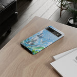 Copy of Silver Butterflies Tough Case | Blue Sky Water Droplets Phone Cover