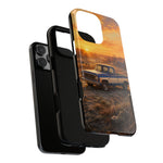73 Chevy C10 Square body Truck Two-Tone Sunrise Tough Phone Case